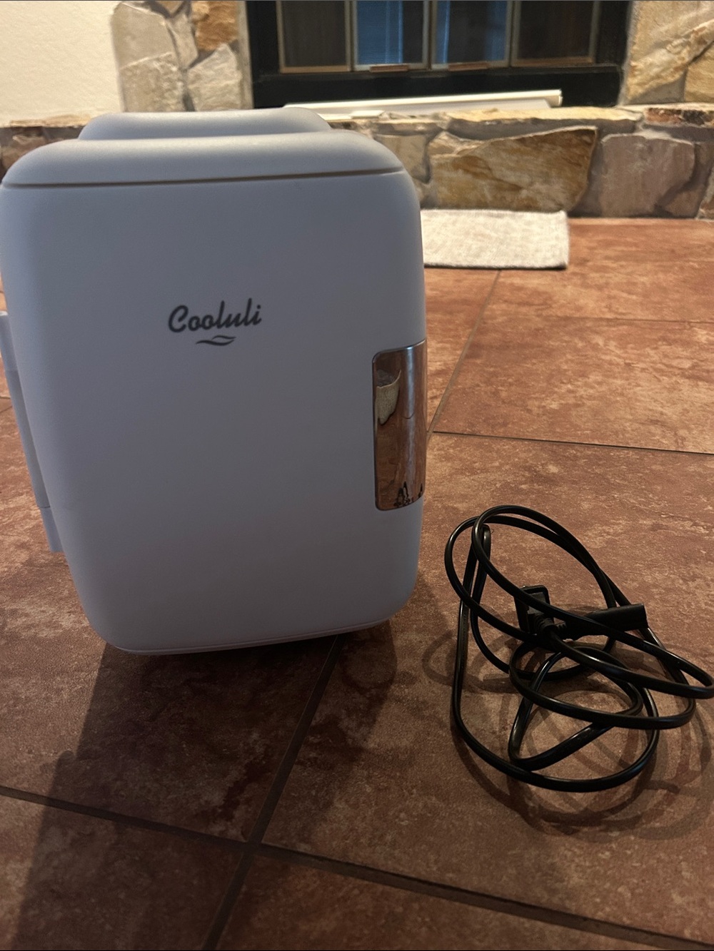 Cooluli Mini Fridge in Light Blue